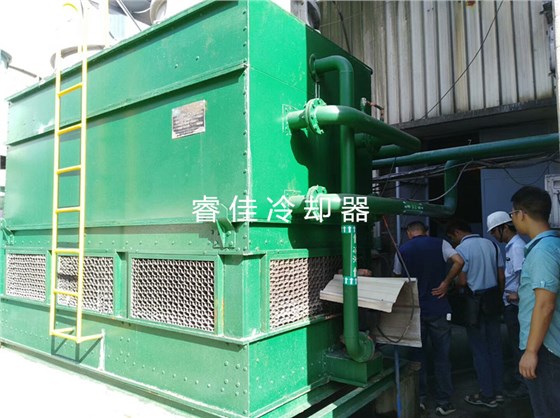 睿佳冷卻器技術(shù)工程師實地考察