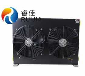 雙風扇液壓油冷卻器RJ-359HL反面