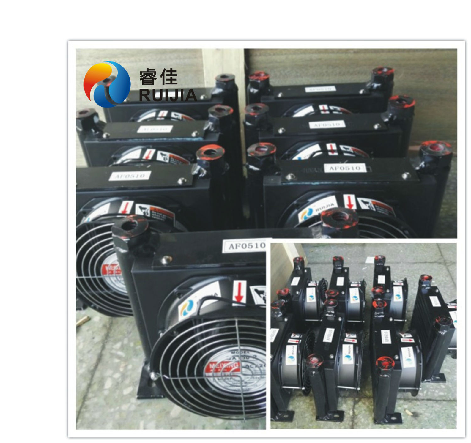 【遼寧】<font color='red'>液壓油風(fēng)冷卻器</font>，選擇睿佳冷卻器！