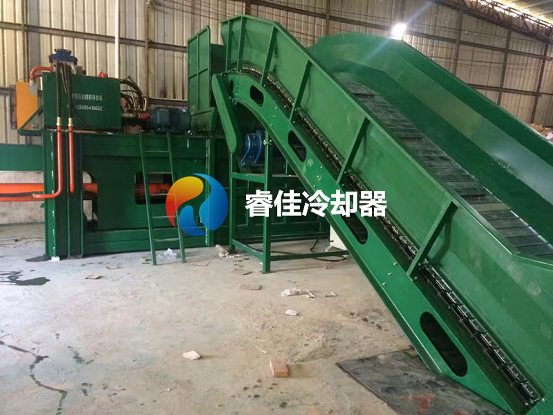 睿佳液壓風(fēng)冷散熱器用于液壓打包機