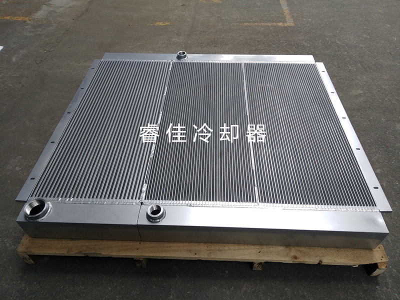【冷卻器廠家】非標定做<font color='red'>空壓機散熱器</font>